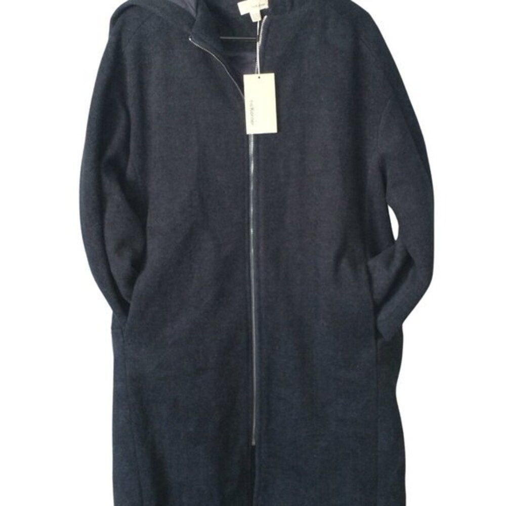 Anthropologie. NWT The Korner Women's Size Small Blue Peat Coat
